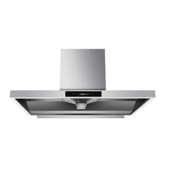 Hot Sell T Shape Restaurant Hotel Auto Clean Stainless Steel Filter Commercial Cooker Range Hood 