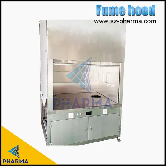 Explosion Proof Chemical Laboratory Ductless Fume Hood with Epoxy Resin Workbench 