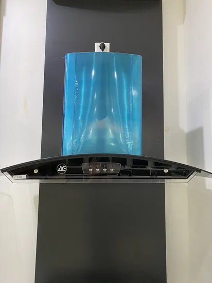 Black Color Kitchen Appliance Wall Mounted Slim Range Hoods 