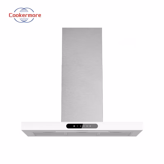 T Shape Soft Touch Control Hoodmodern Novel Design Stainless Steel Range Hood