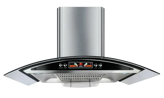 60cm Stainless Steel Chimney Range Hood 600mm Recirculating Duct Kitchen Ventilation Extractor Fan Cooker Hoods 