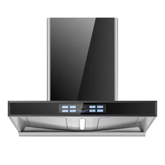Smart Home Appliance European Style Stylish Appearance Sense Control Gesture Easy to Clean Range Hoods T Shape Cooker Hood 