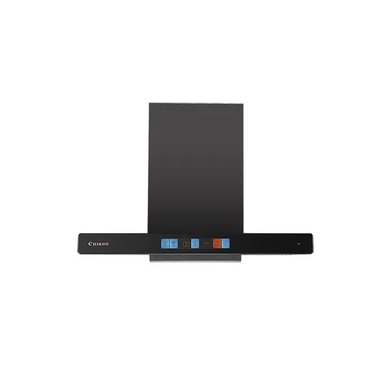 Factory Price Touch Sensing Aluminum Filter T Shape Range Hood 