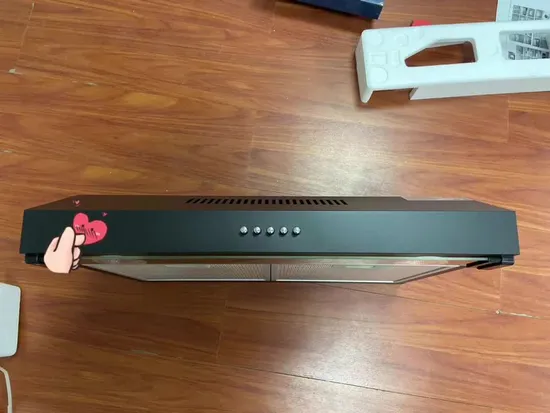 Stainless Steel Customized China Manufacture Slim Range Hood 