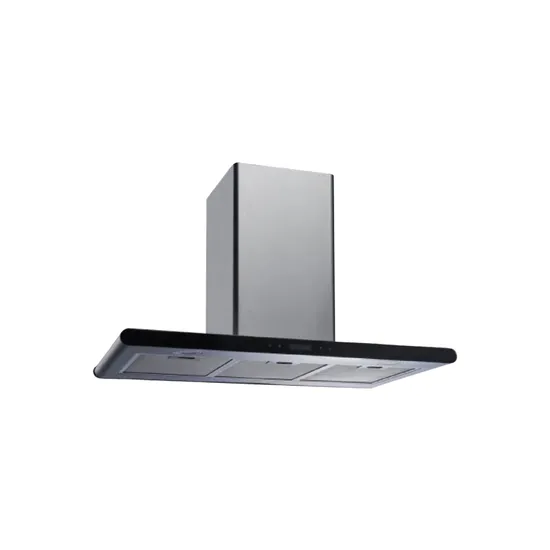 OEM/ODM Commercial Hotel Island Kitchen Stainless Steel Exhaust Chimney Cooker Hood 
