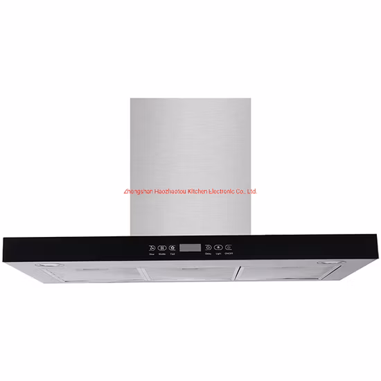 Kitchen Appliance China 90cm Black Motor Stainless Power Style High Quality T Shape Range Hood